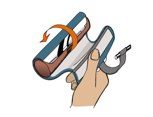 A Rollgut is rolled out